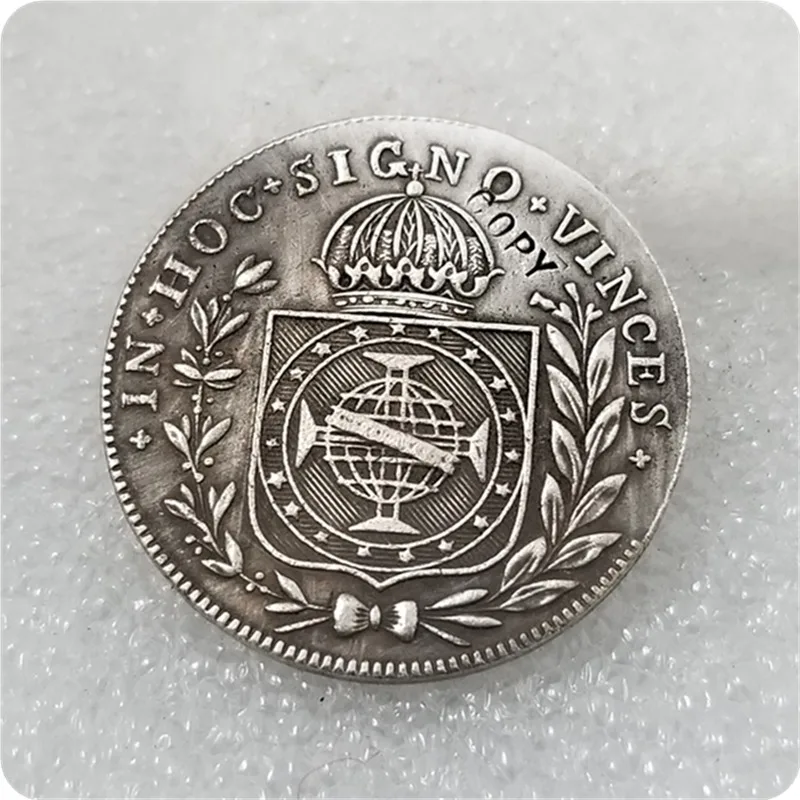 1827 Brazil 320 Reis COPY COIN | Дом и сад
