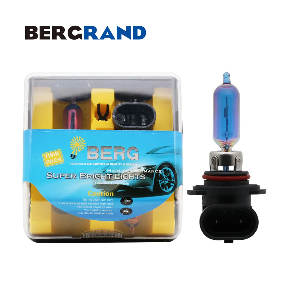 Галогенная Автомобильная фара 9005 HB3, 1 пара, супер белый свет, 6000 К, 12 В, 65 Вт, противотумансветильник фары, жесткое стекло, универсальные автомобильные лампы