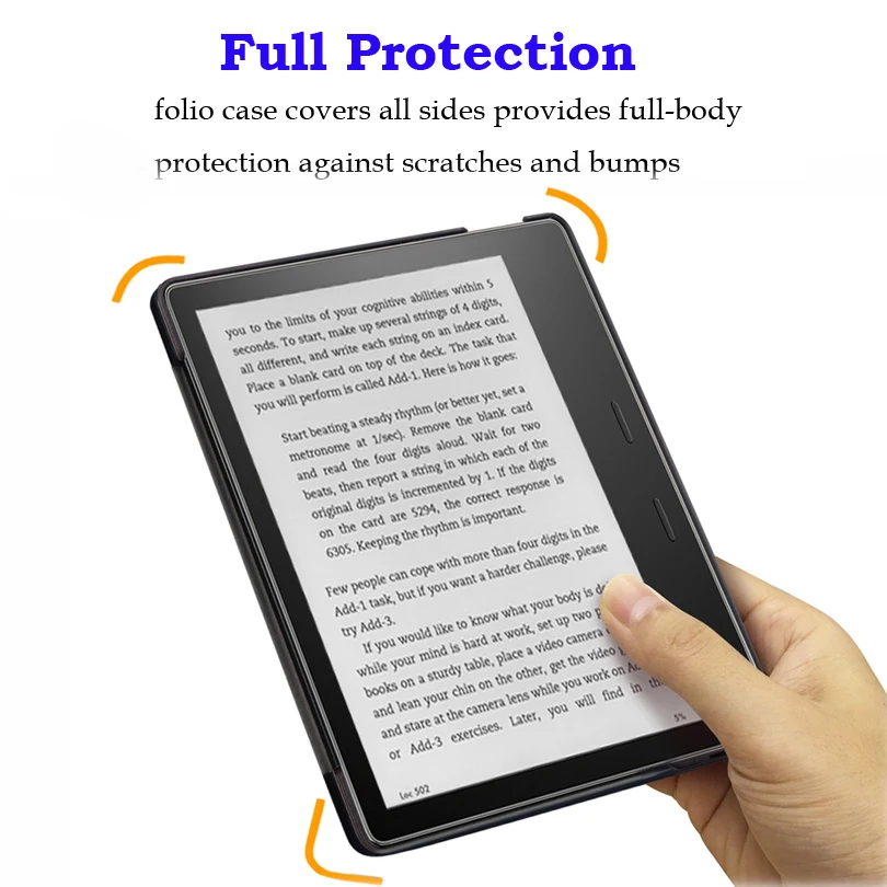 Умный чехол для Amazon Kindle Oasis 7 дюймов 2017 ультратонкий Магнитный из искусственной