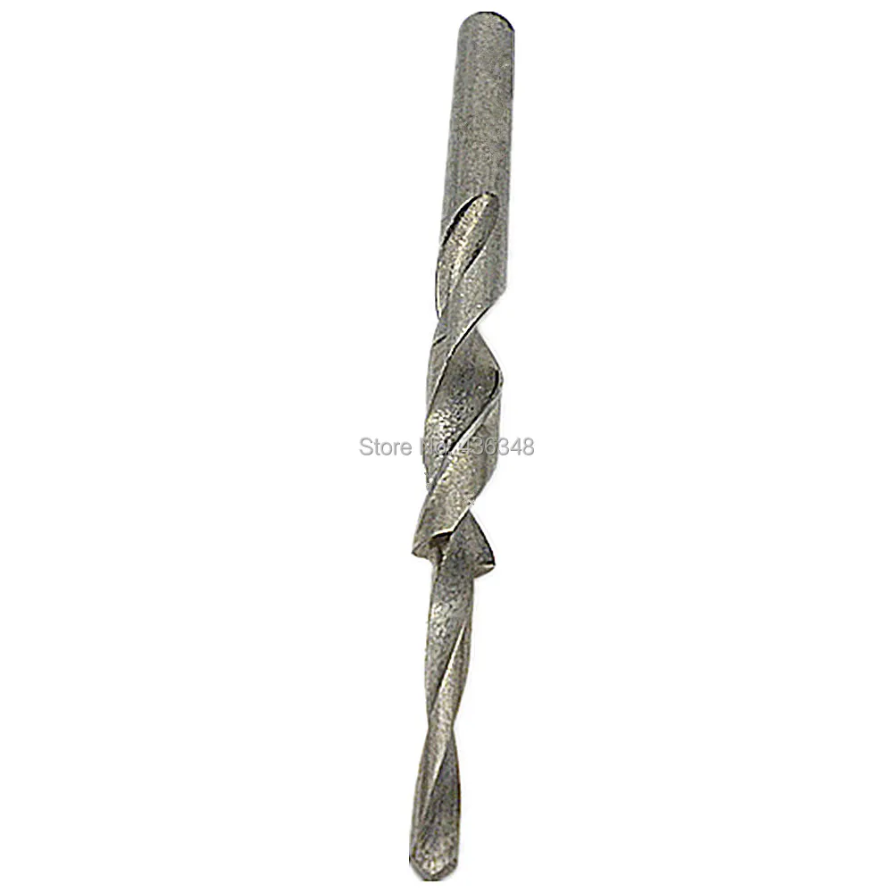 2pc Woodworker 10mm 8mm Twist Step Drill Bit Straight Shank Wood Pocket-Hole Jig Bits HSS for Manual Pocket Hole | Инструменты