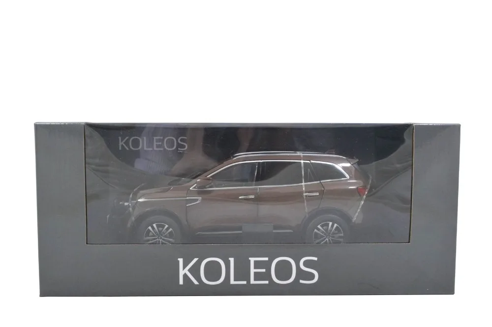 Модель Paudi 1/18 1:18 Масштаб Renault Koleos коричневая литая модель автомобиля Игрушечная модель автомобиля открываются двери