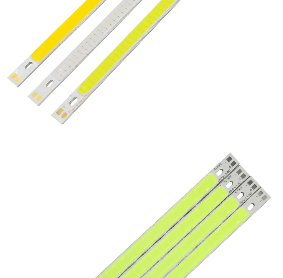 [Sumbulbs] 200x10 мм 0422 10 Вт Светодиодный светильник COB полоса лампы DC 12-14 в 1000LM зеленый желтый красный синий теплый белый чистый белый бар светильник