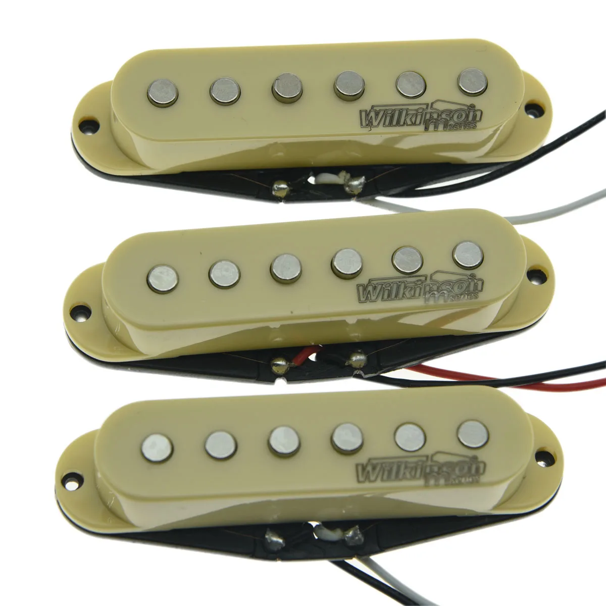 

Cream Wilkinson Lic ST Vintage Voice Single Coil Pickups for Strat Fits For Stratocaster