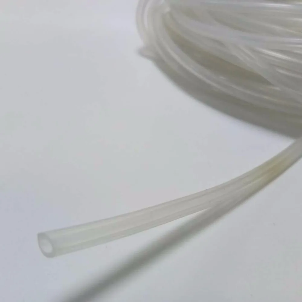 2 Meter White Silicone Nitro Glow Fuel Line Tube Pipe D5x2.4mm Tank Accessory For Fixed Wing Gasoline Engine RC plane | Игрушки и хобби