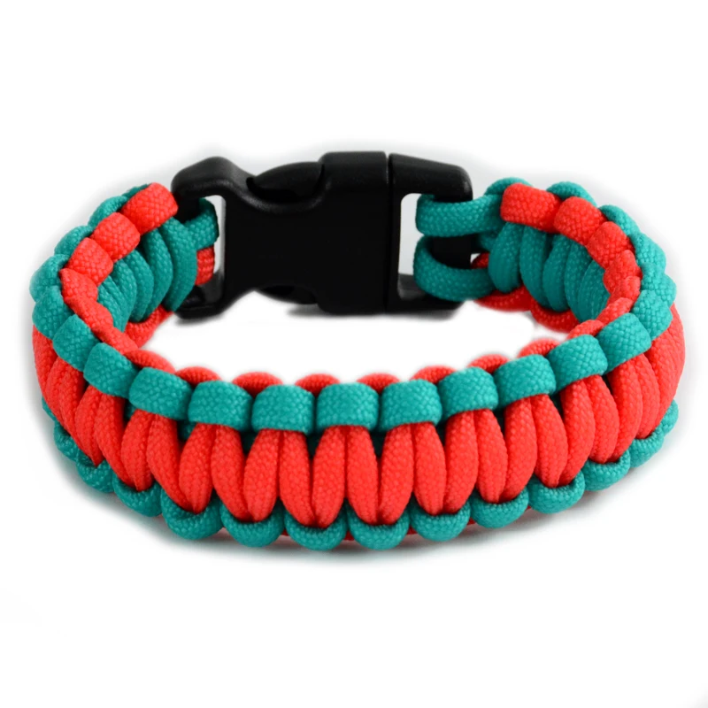 Индивидуальный браслет для выживания Paracord с изогнутой пряжкой|Паракорд| |