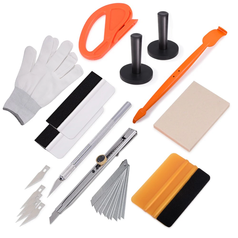 EHDIS мотоциклетная виниловая пленка под карбон набор инструментов для