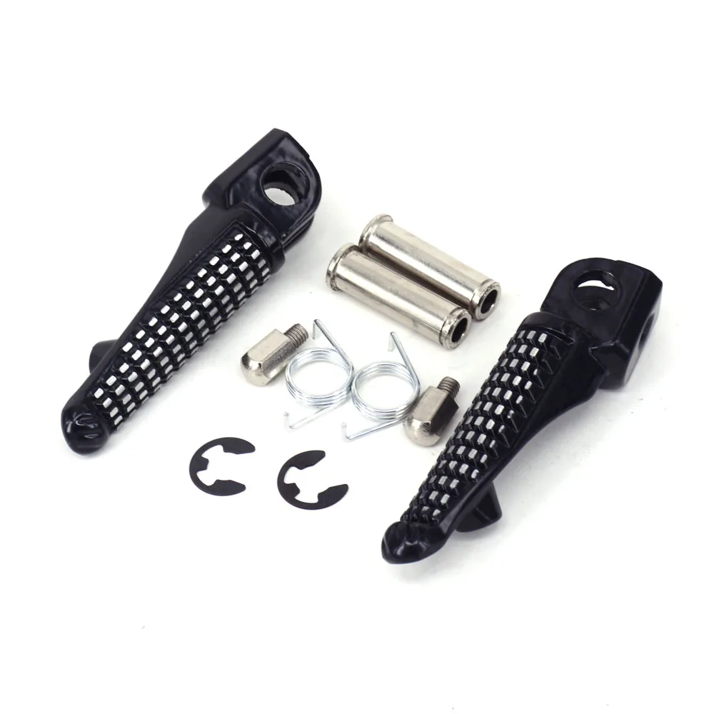 Front Foot Pegs Rests Footrest Pedals For KAWASAKI Z1000 Z 1000 2007 2008 2009 2010 Z750 Z750S EN6R ER6F NINJA 650R 09-13 | Автомобили и