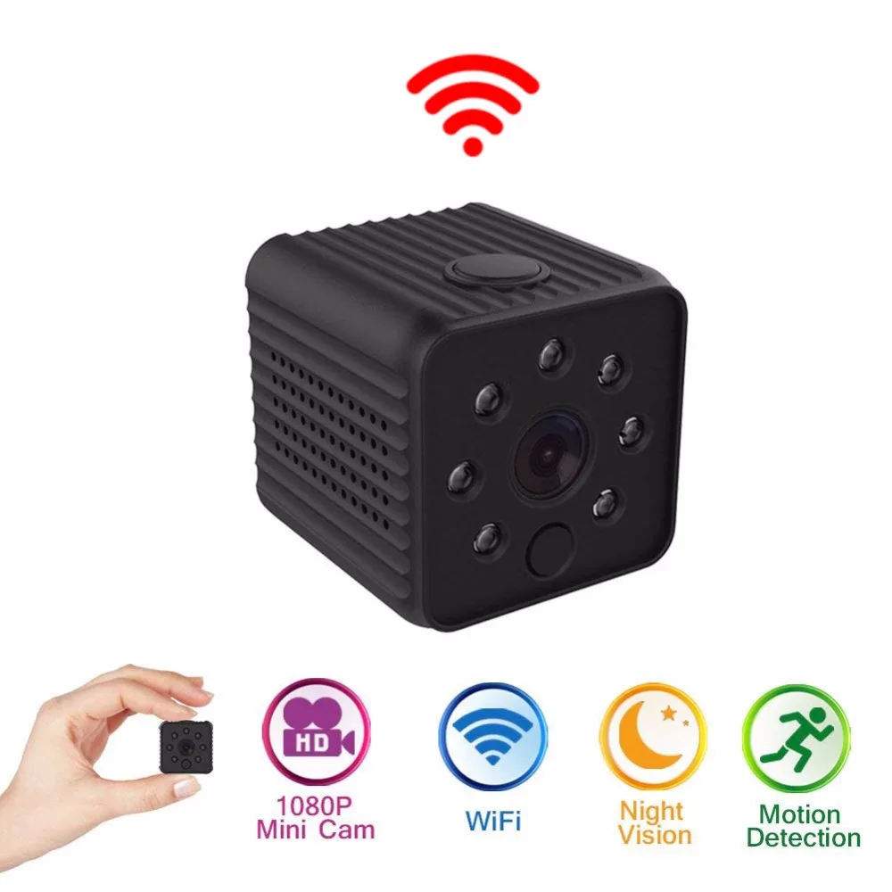 Wi Fi HD 1080P мини камера беспроводная домашняя безопасности няня детские мониторы с