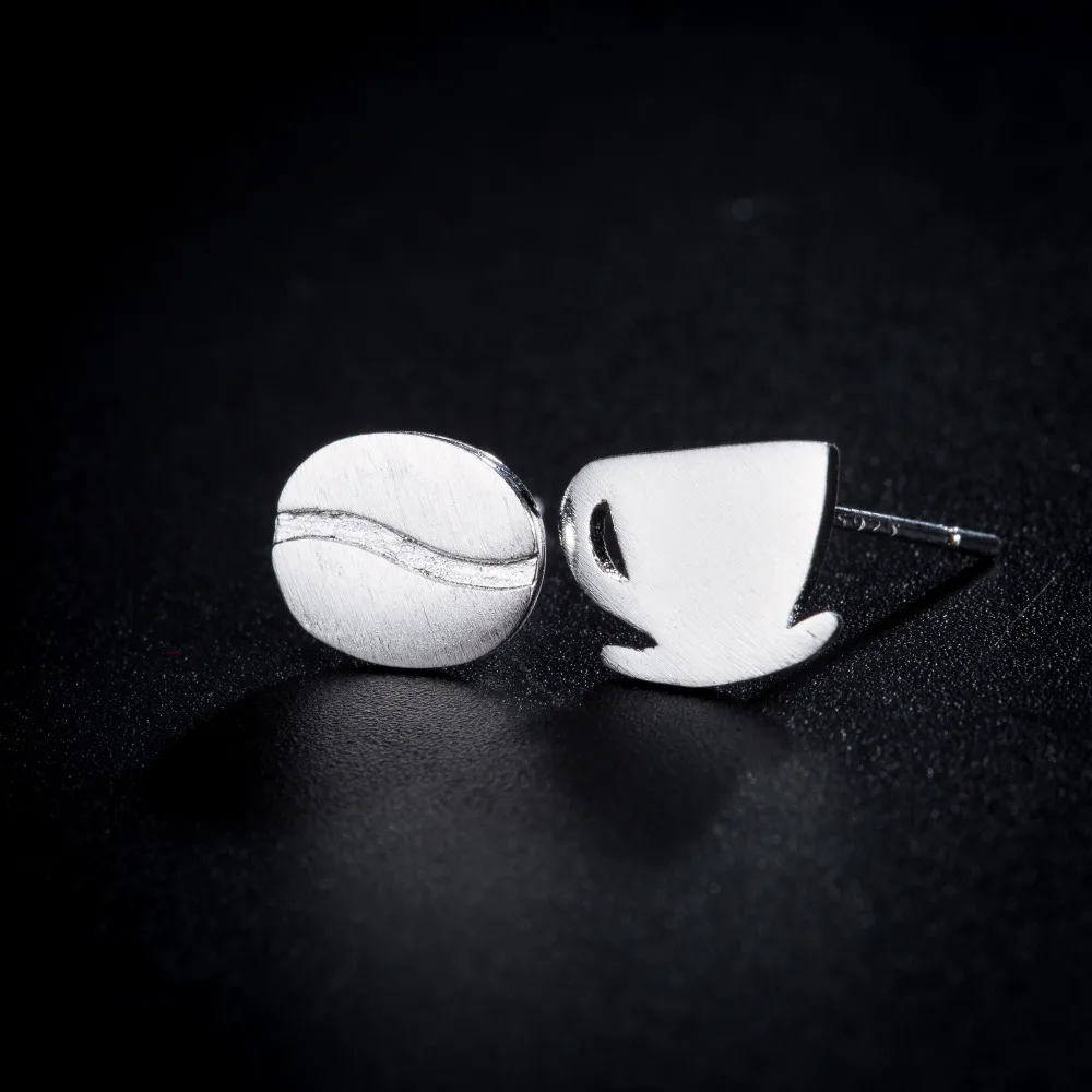 Женские серьги пусеты Shuangshuo маленькие с чашкой для чая 2017|fashion stud earrings|stud earringsstud