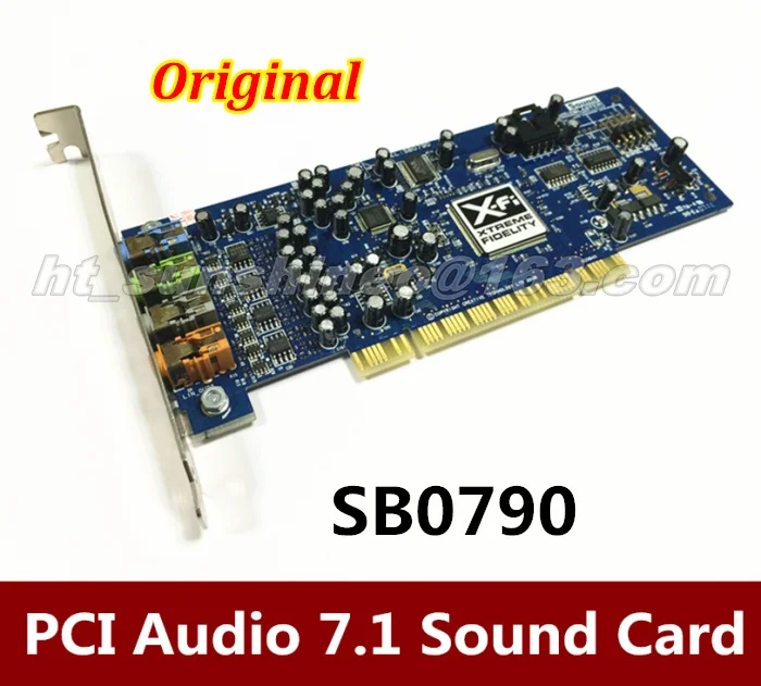 Высококачественная и оригинальная звуковая Blaster SB0790 X Fi Xtreme аудио 7 1 канал PCI