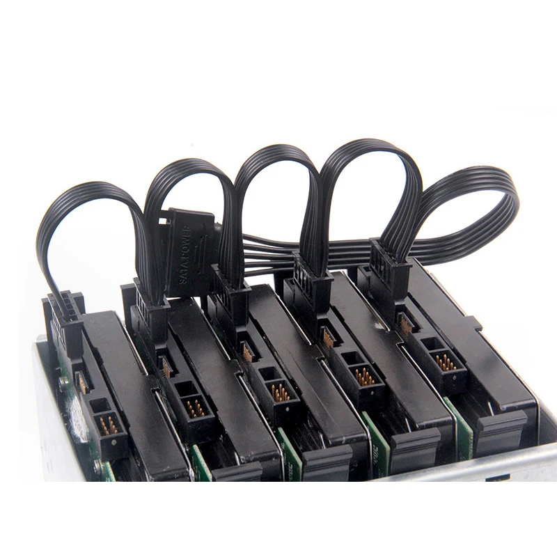 SATA Power Cable for HDD 15Pin male to 5-ports female Computer Hard Drive Cage Caddy Female | Компьютеры и офис