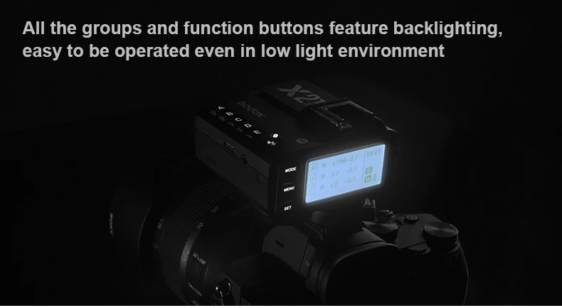 Godox X2 X2T 2,4 ГГц ttl беспроводной Bluetooth вспышка триггер 1/8000s HSS для sony A77II, A99, A9, A7RII, A6000, DSC-RX10 цифровая камера
