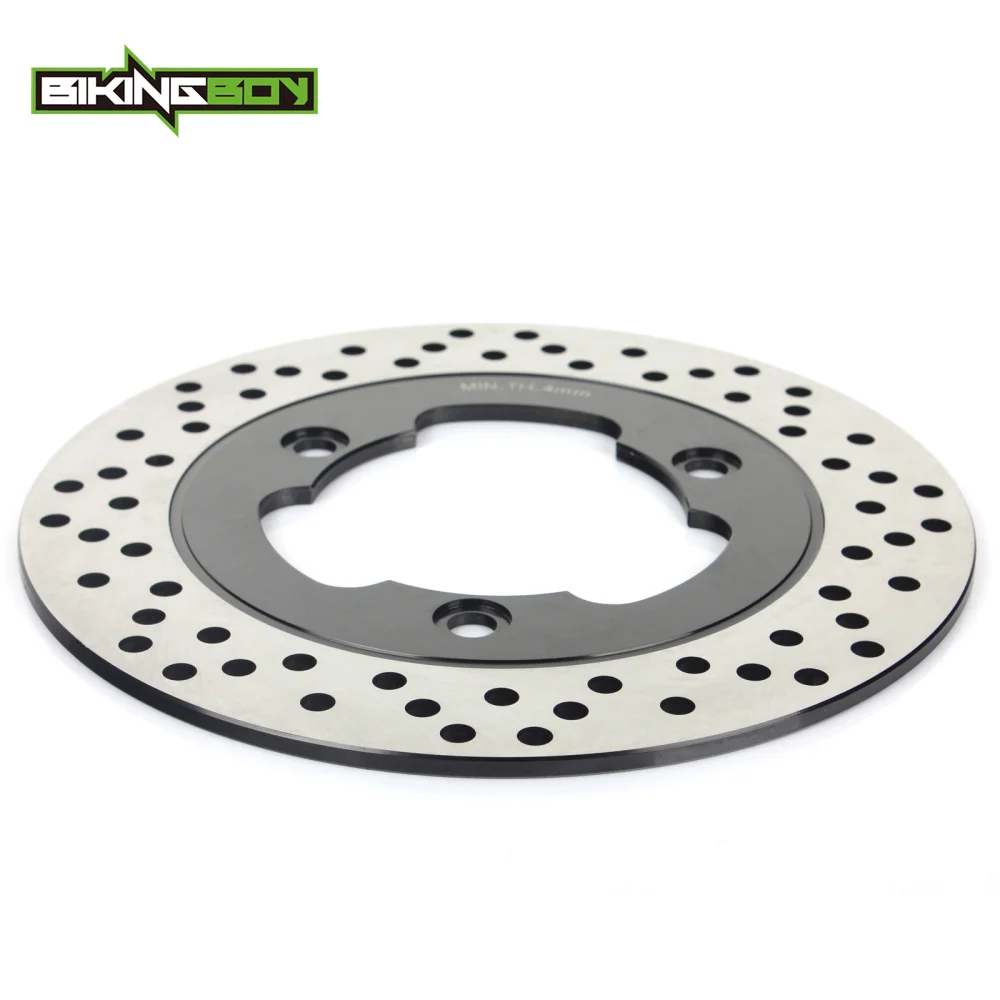 BIKINGBOY черный круглый задний тормозной диск ротор для Honda NSR 250 R/SP/R SP NS400F NSR400F VFR400F