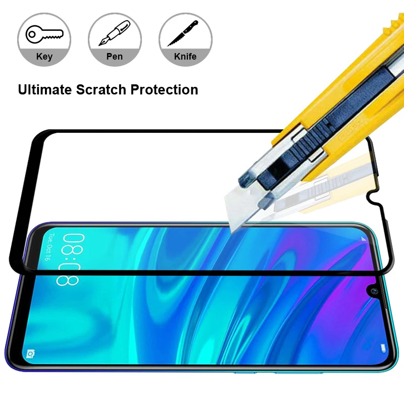 9D полный клей для Huawei P Smart Z Plus 2019 PSmart 2018 защита экрана из закаленного стекла на 2020