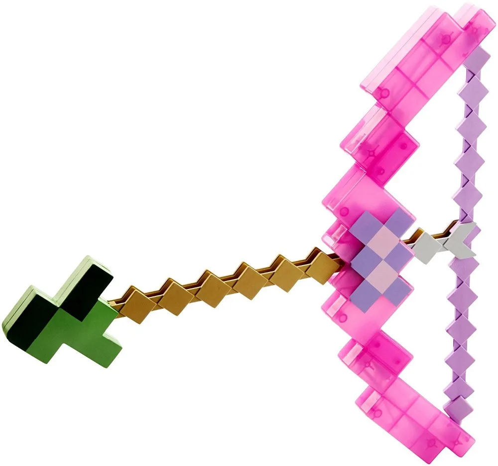 Новые игрушки Minecraft Пена лук подарок оружие Модель Brinquedos для детей подарки Дети
