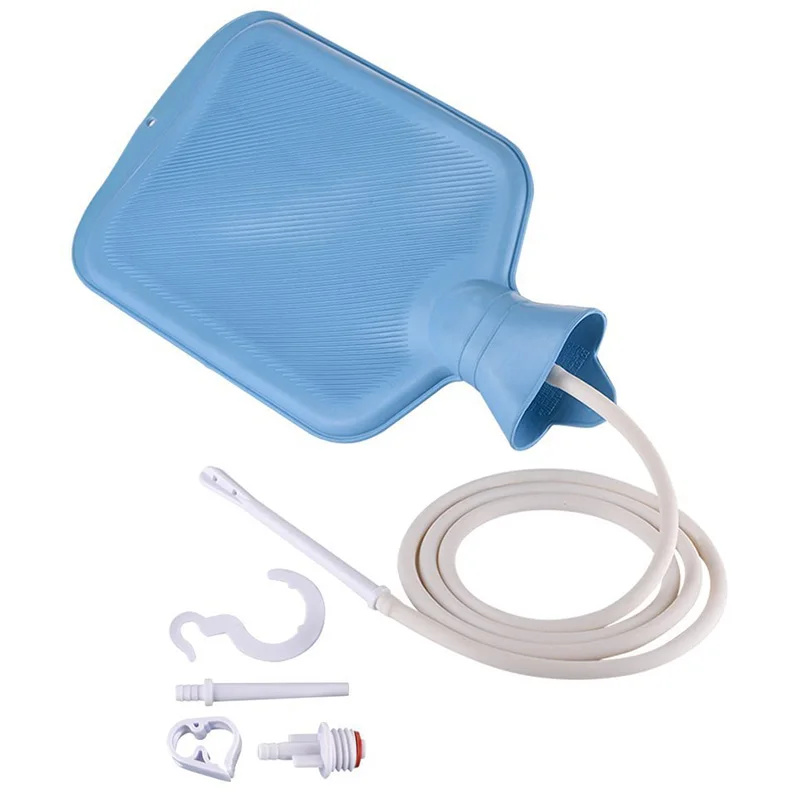Superior Enema Bag Kit Non-Toxic Colon Irrigation Reusable Anal JS88 | Красота и здоровье