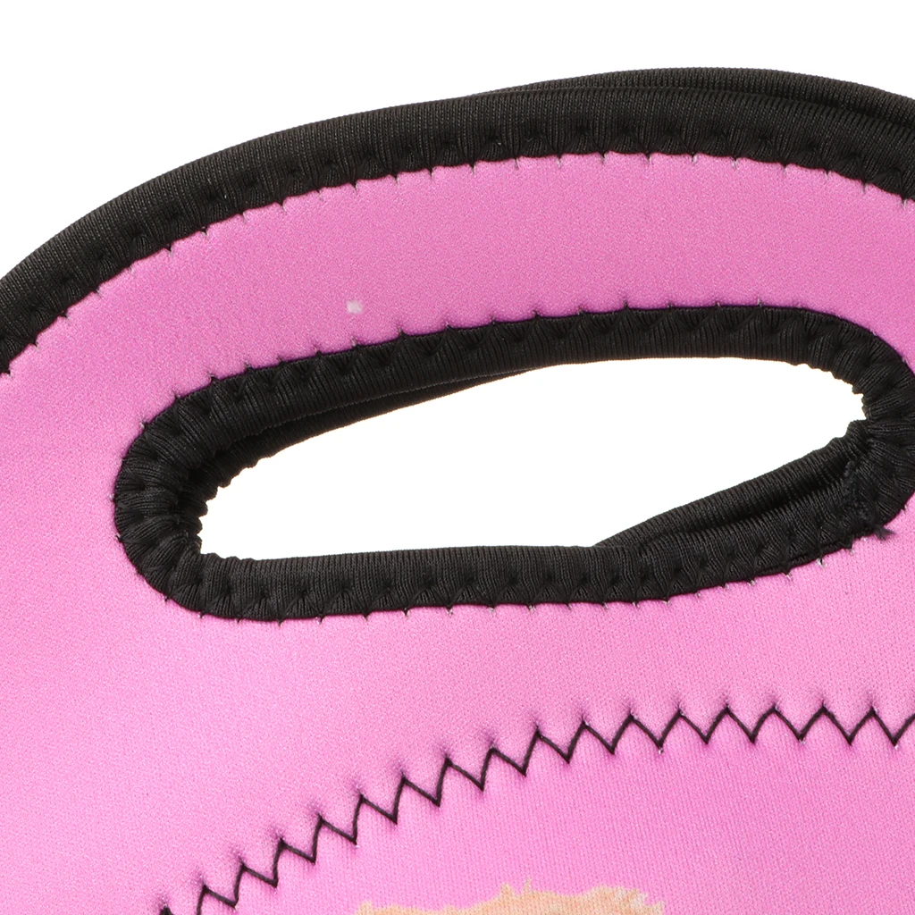 Изолированная сумка тоут для ланча Ланч бокс контейнер еды фрукты закуски