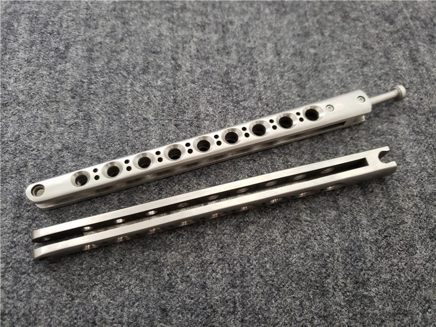 Theone Plus бабочка в ножах Balisong инструмент, ЧПУ Finsh ручка Репликант нож для BM42 BM46 BM47 BM49