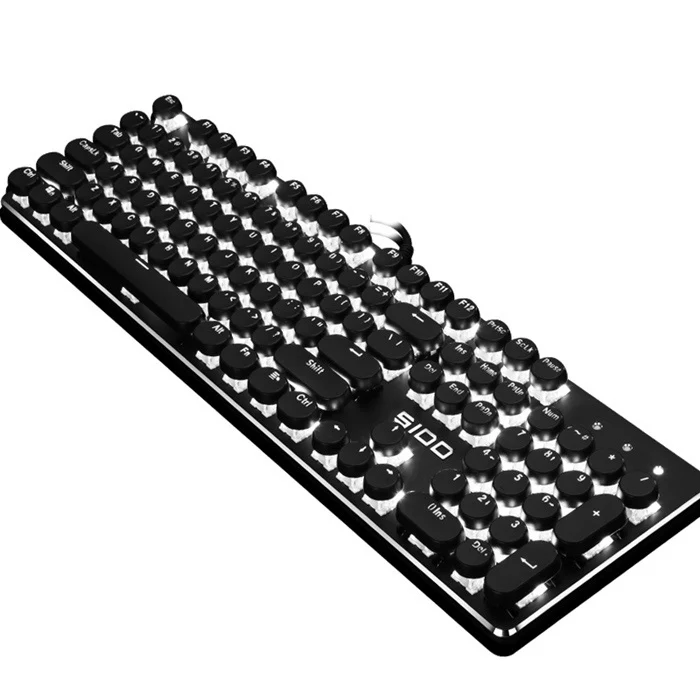 Все новые второго Genaration Flashget S100 104 ключ USB Проводная Механическая игровая/Офисная