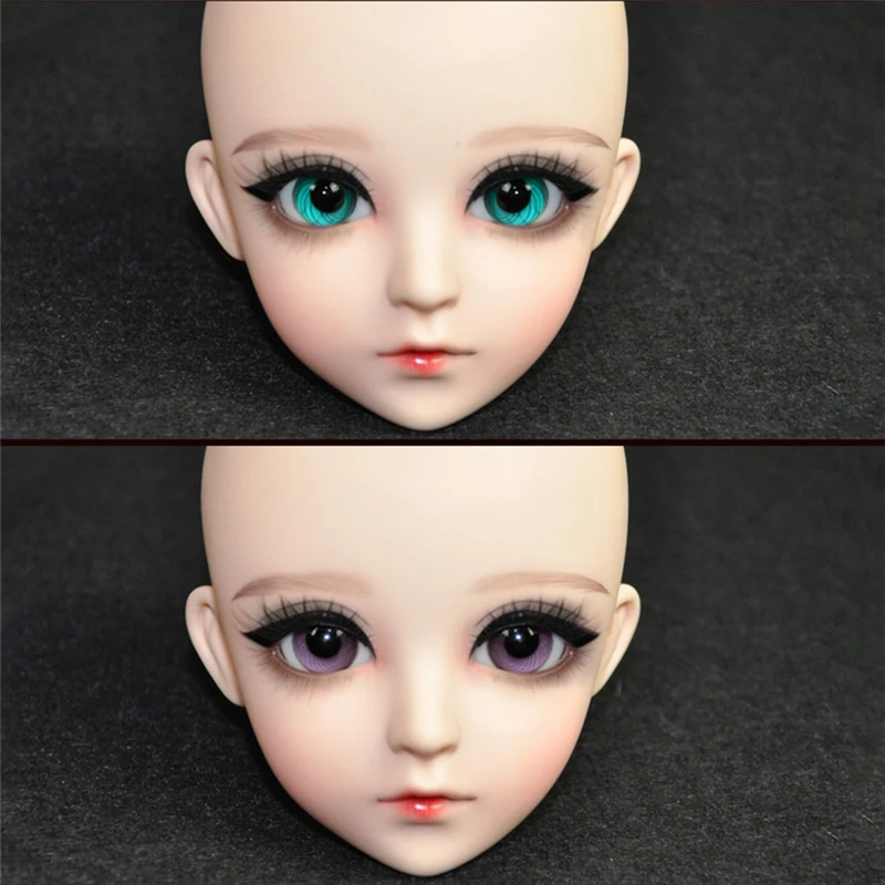 Звездные градиентные акриловые BJD, кукольные глаза для 1/3, аксессуары для кукол, фэнтези, звездное, 16 мм, глазное яблоко, макияж, кукла, сделай сам, глаза