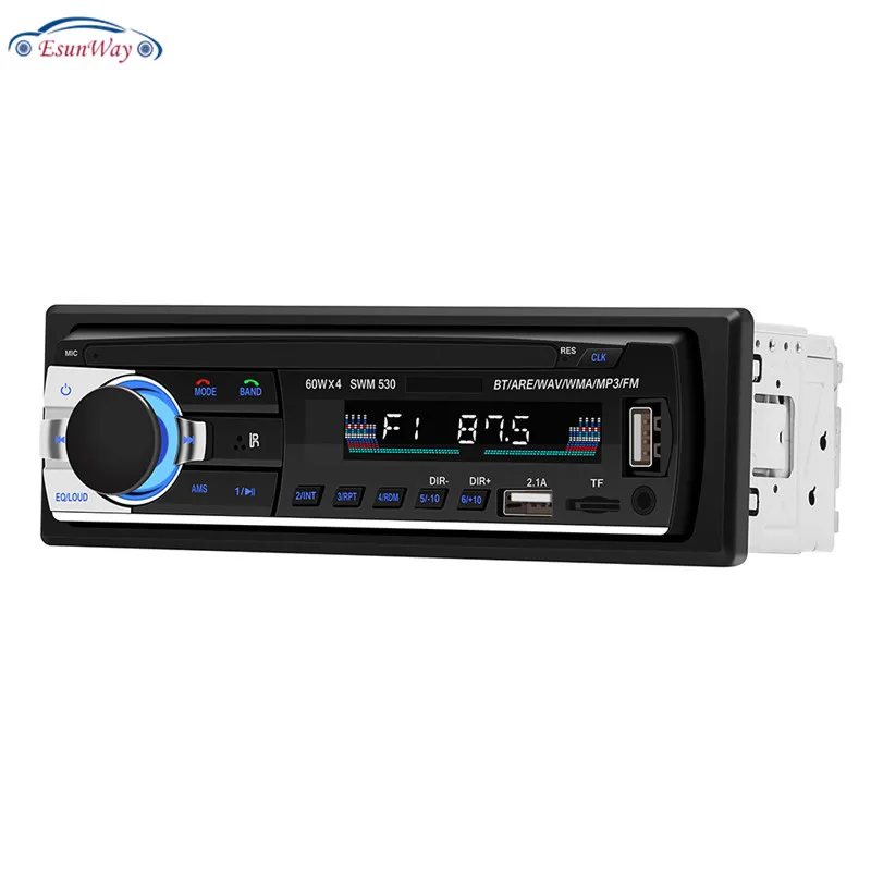 1 Din 4 &quotFM стерео USB 2 автомобильное радио DC 12 В 530 MP3 аудио плеер AUX U диск ЖК-дисплей