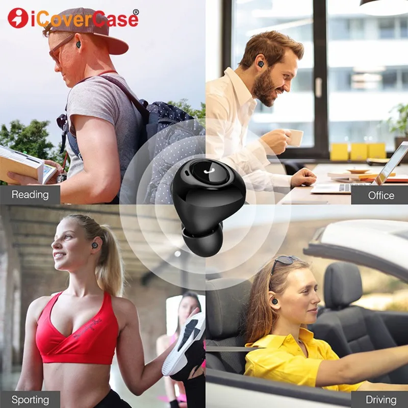 Близнецы Bluetooth наушники с зарядным устройством Беспроводные наушники с микрофоном для samsung Galaxy S10 5G S10e S10 Plus S9 S8 S7 A50 A70