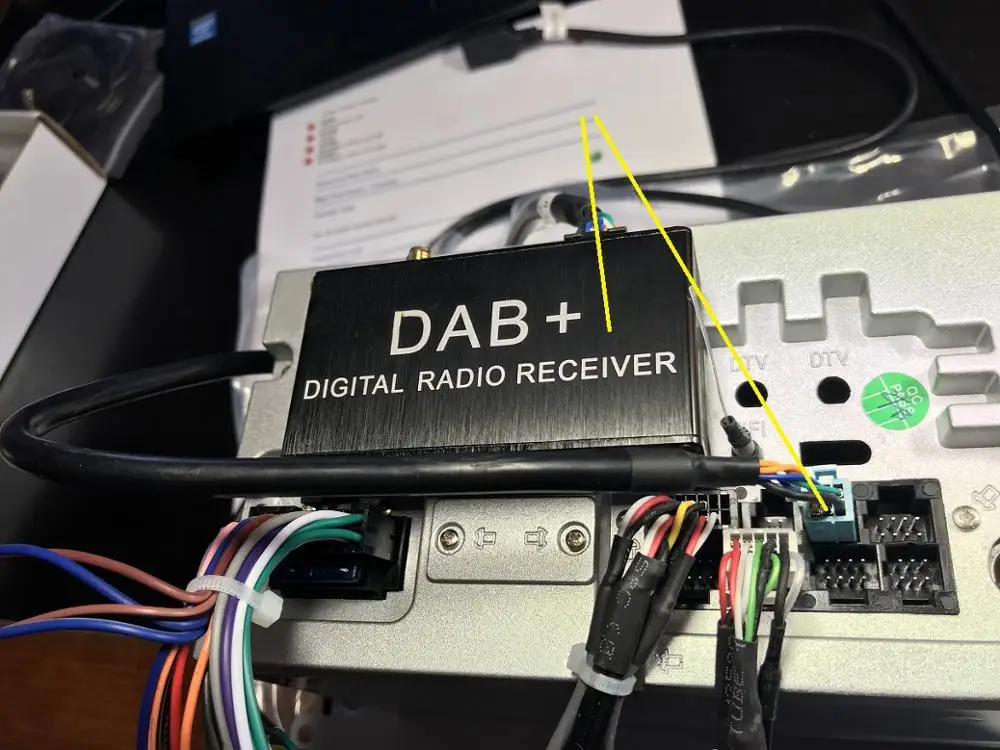 Дополнительный внешний приемник DAB + цифровой радиоприемник для нашей компании