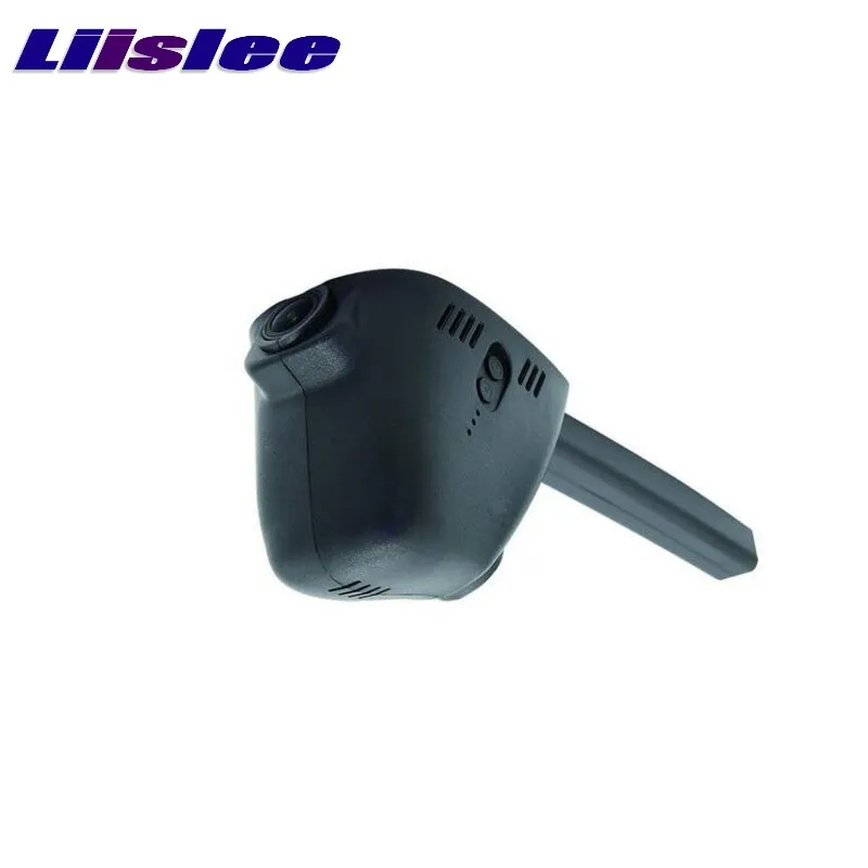 Черный LiisLee автомобильный запись WiFi DVR видеорегистратор Камера вождения видео Регистраторы для peugeot 308 T9 2013 - Название цвета: Черный