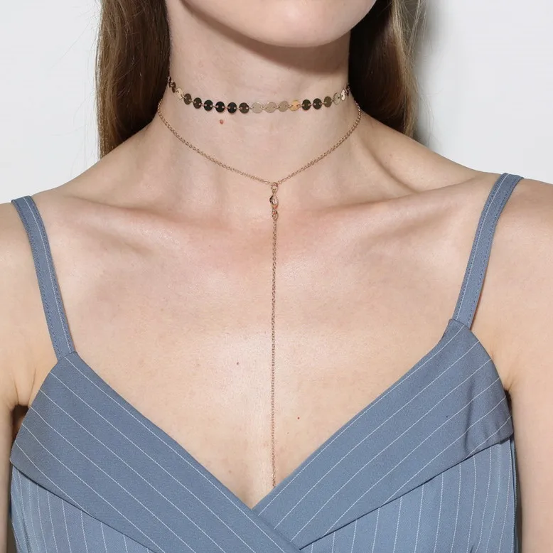 Женское богемное длинное ожерелье с кисточками и кристаллами | Украшения