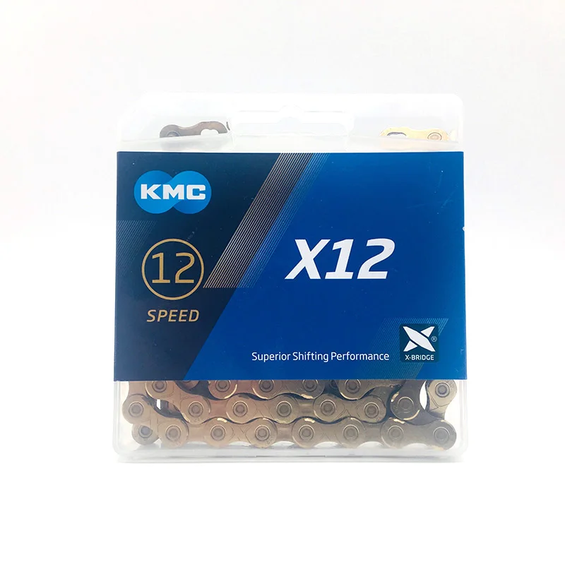 KMC инструмент для демонтажа цепи велосипеда(полный спектр X8 X9 X10 X11 X12 X10L X11L X8EPT X9EPT X10EPT 11EPT X10EL X11EL X10SL X10SL поставляется в оригинальной коробке - Цвет: X12 Gold