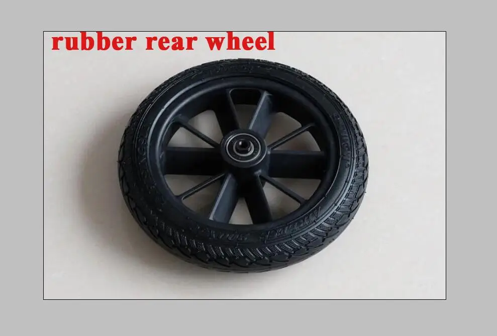 RUBBER rear wheel etwow S2 бустер Электрический Скутер колеса ETWOW Электрический скутер - Цвет: RUBBER rear wheel