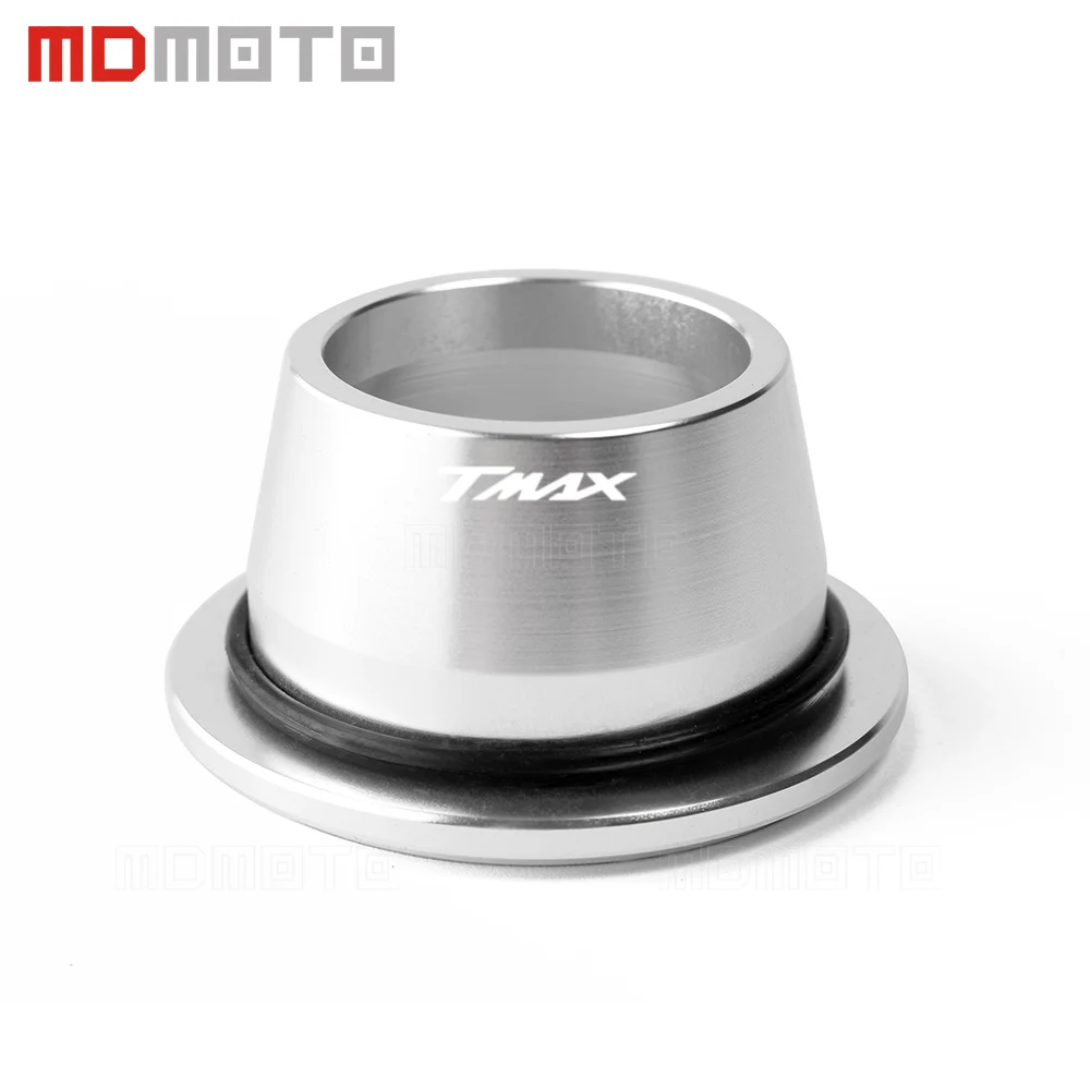 

motorbike accessories Muffler Custom CNC Aluminum Motorcycle Exhaust Tip Cover For Yamaha TMAX 530 2017 2018