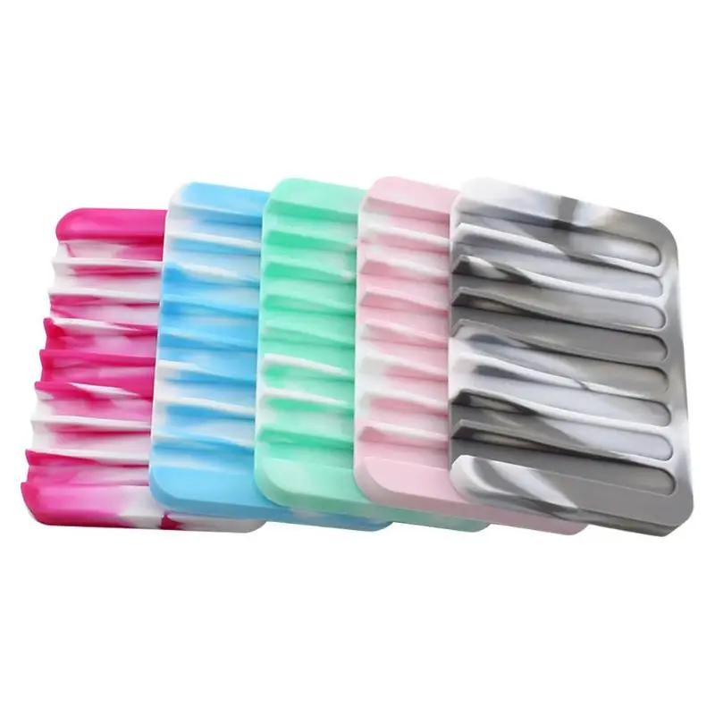 Водонепроницаемая Рождественская силиконовая мыльница для ванной комнаты