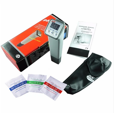 Professional Handheld Splashproof Digital pH Meter Temperature High Accuracy +/-0.05PH with Replaceable Electrode | Инструменты