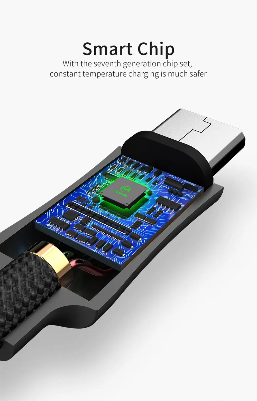 Mcdodo Micro USB кабель Быстрая зарядка QC 3,0 мини USB кабель для передачи данных для samsung S7 S6 Xiaomi huawei Android планшет USB зарядное устройство Шнур