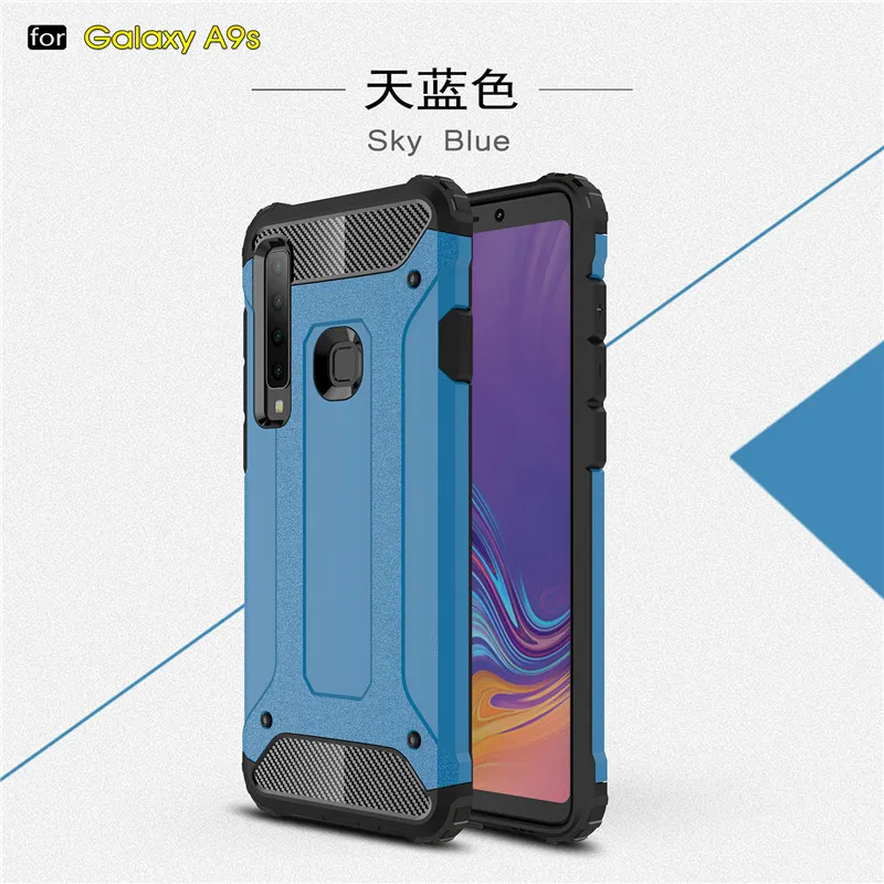 Чехол для Samsung Galaxy A9 2018 ТПУ и ПК защитный чехол телефона Star Pro / A9S 6 3''|Бамперы| |