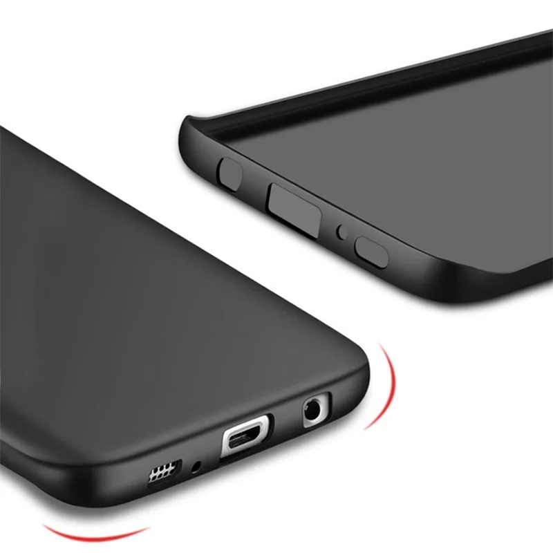 Матовый чехол для Samsung Galaxy S6 S7 край S8 S9 плюс J4 J6 J8 A6 A5 2018 A520 A320 A720 J7 Max мягкий