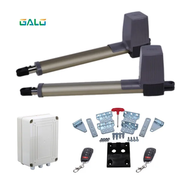DC24V kit a 300 кг открывалка для распашных ворот/электрические ворота операторы двигатели линейный привод с комплектом дистанционного управления опционально - Color: DC24V kit a