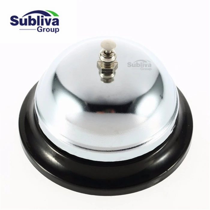 

3.5inch Kitchen Desk Hotel Counter Reception Bar Ringer Bell Service Kit Reminder Food Grade Stainless Call Bell