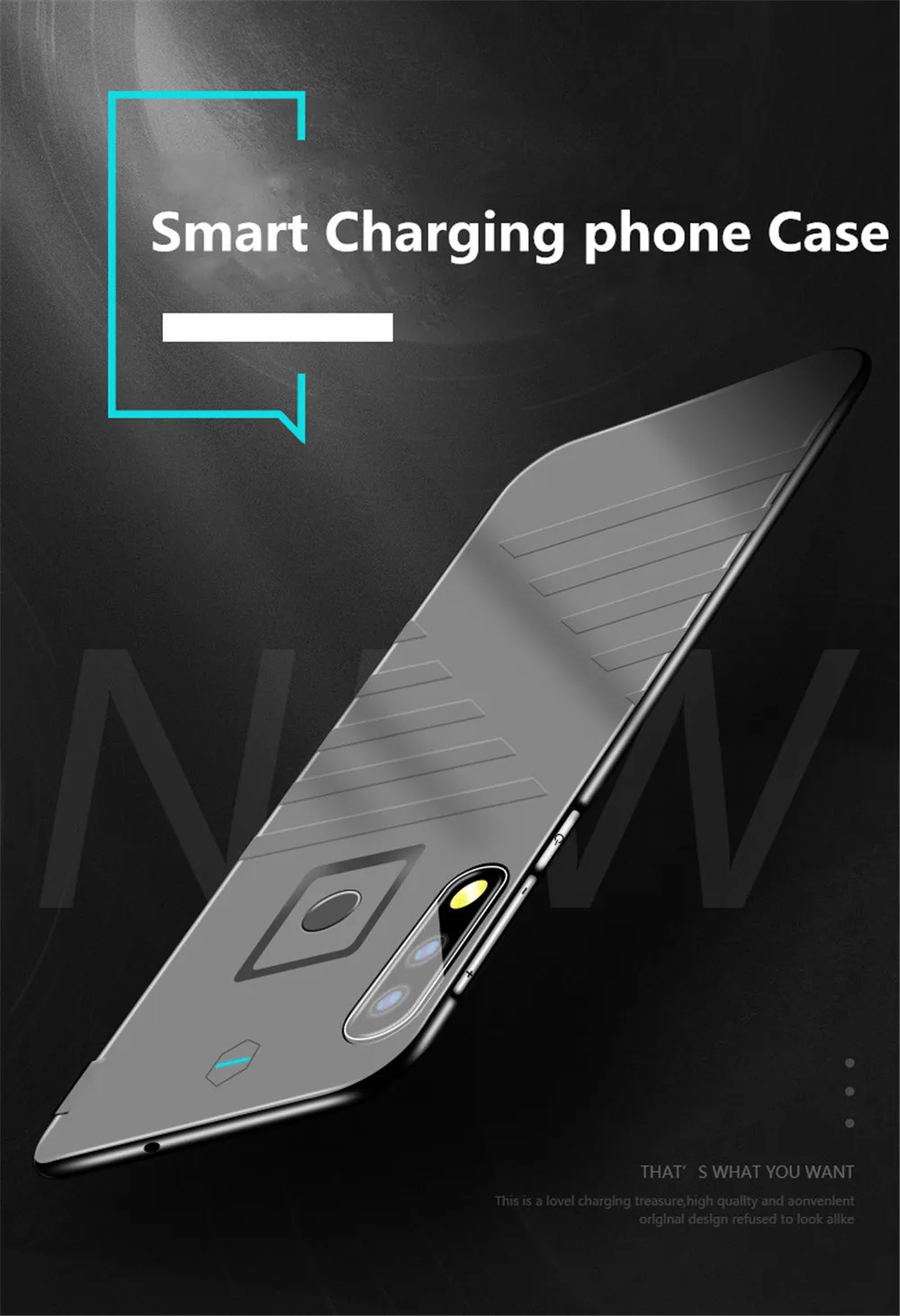 Чехлы для беспроводного зарядного устройства на 6800 мАч Huawei Nova 4 чехол