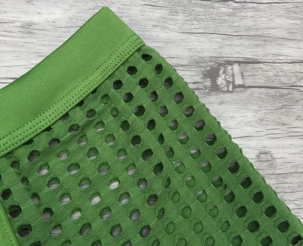 Мужское нижнее белье сетчатые боксеры шорты в сеточку модные мужские