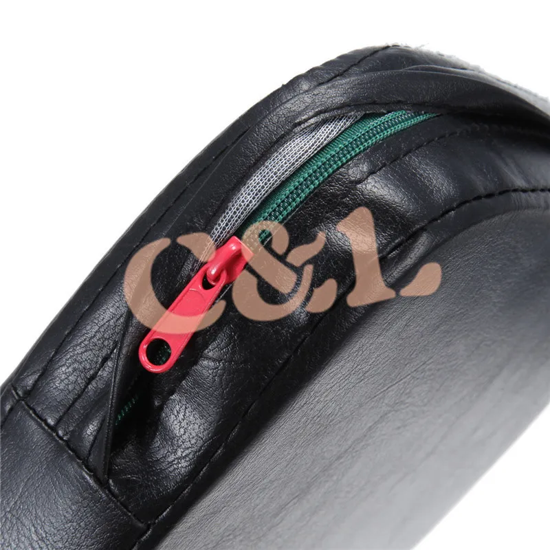 Черная прямоугольная спинка подушка для Сисси бара подходит Harley Kawasaki Suzuki Honda BMW|pad