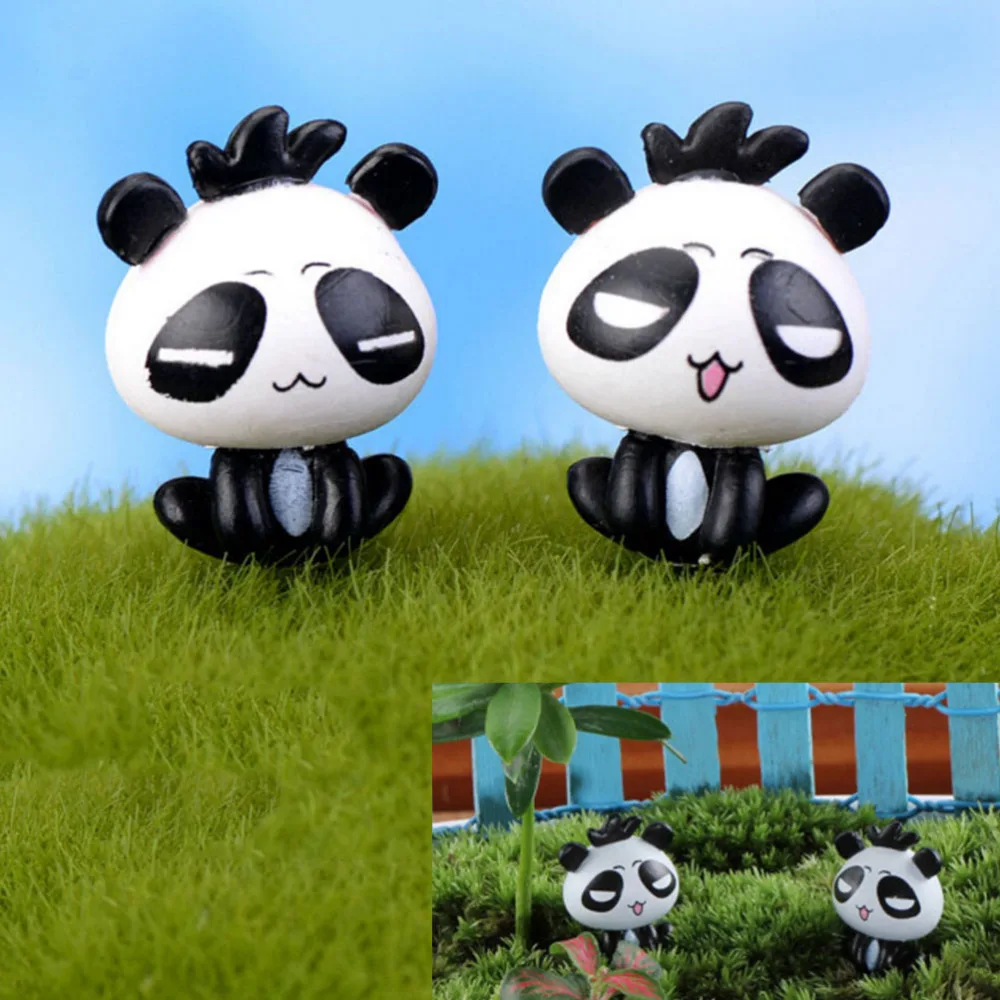 Мини фигурки панды 1 шт. моховые терраримы|toy figure|action toysaction figure |