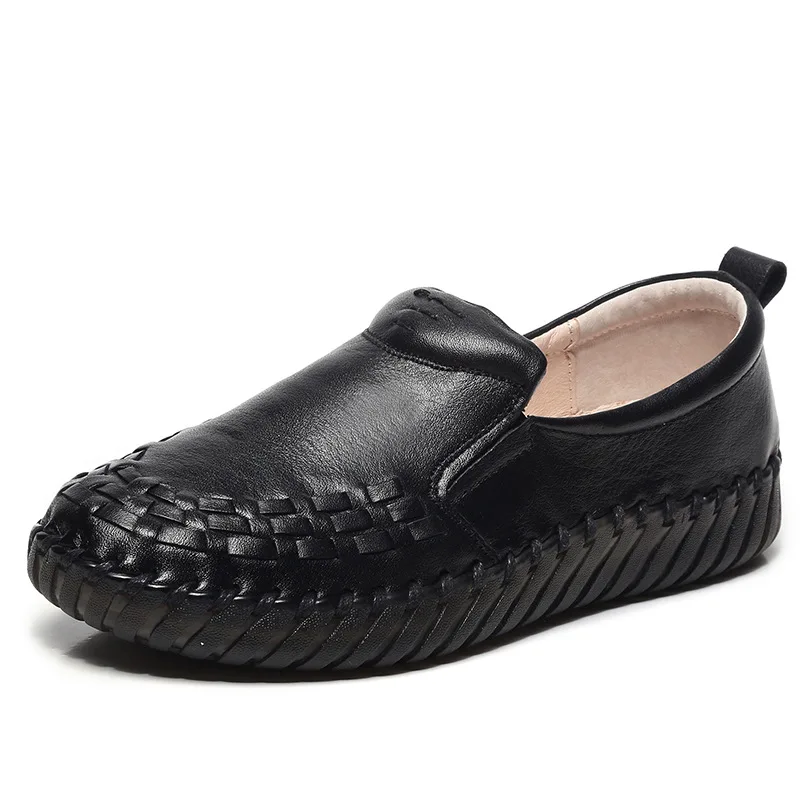 ZXRYXGS 2022 100% натуральная кожа мягкие удобные женские туфли на плоской подошве