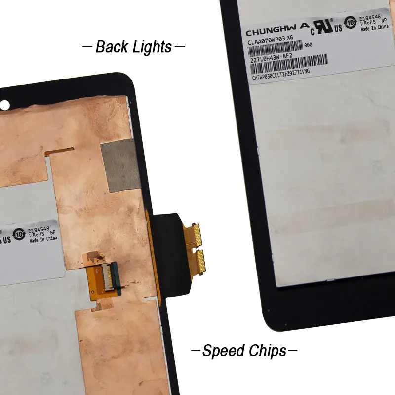 Для ASUS Google Nexus 7 1 го поколения nexus7 2012 ME370 ME370T планшетный ПК Панель ЖК