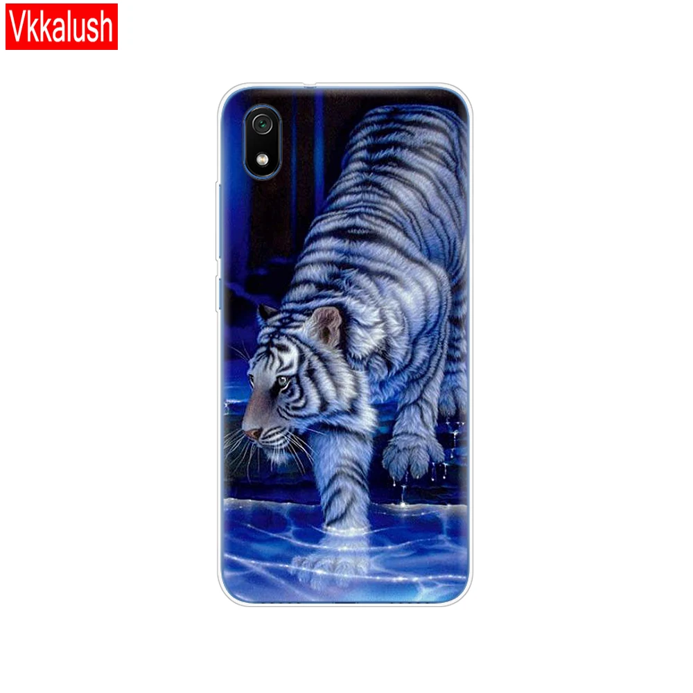 80290 Чехол для Xiaomi redmi 7a чехол s полная защита Мягкий ТПУ силиконовый чехол на заднюю панель для redmi 7 A бампер redmi 7a чехол для телефона с кошкой - Цвет: 80290