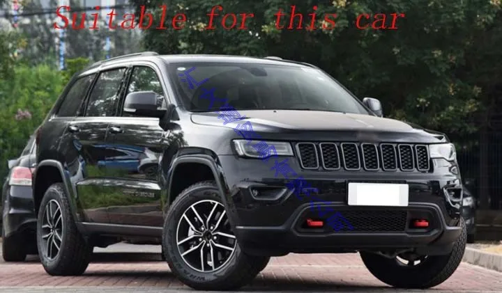 Для Jeep Grand Cherokee 2018-2020 аксессуары для стайлинга автомобилей ABS Chrome электрический