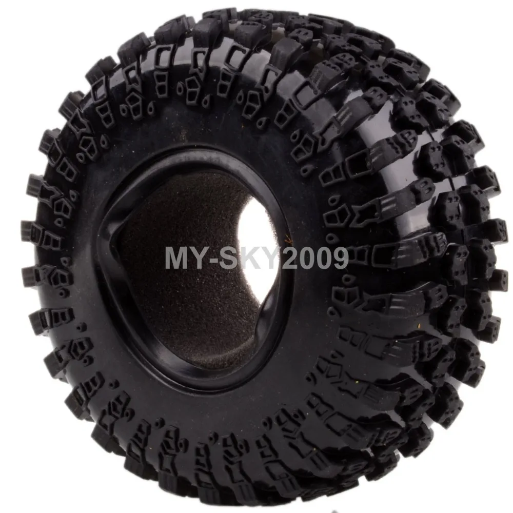 

4pcs 2.2" Rubber Tyre Tires AX-3021 For RC 1/10 RC Off-Road Climbing Rock Crawler Truck
