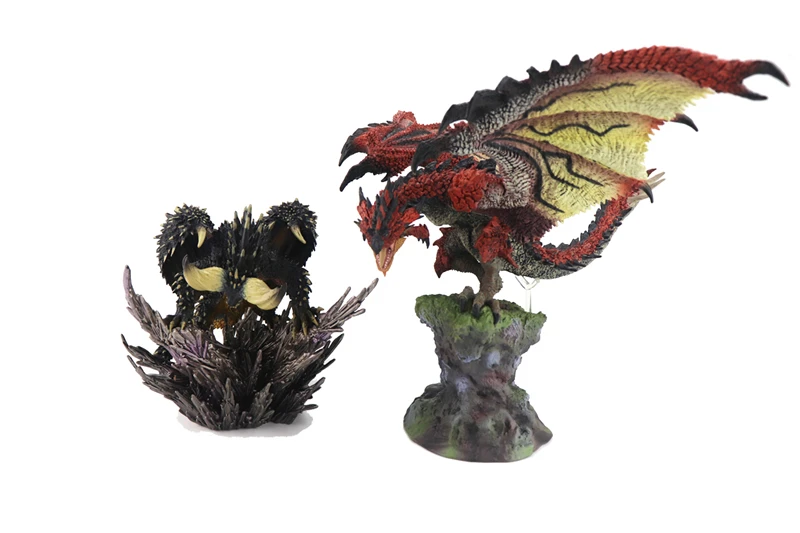 Jimusuhutu) японский Nergigante ПВХ модель комплект 12 см Высота древний Монстр Охотник мир покрытие Монстр фигурки