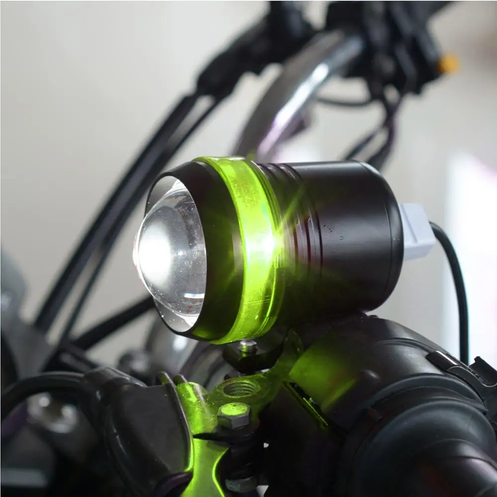 WUPP 1 шт. 125 Вт moto rcycle головной светильник moto led светильник s moto rbike алюминиевая лампа U3 12 В Точечный светильник аксессуары Точечный светильник противотуманный светильник